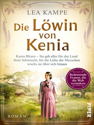 cover image of Die Löwin von Kenia